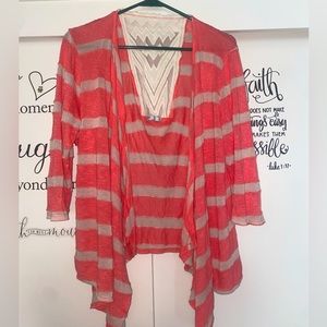Maurices open front sweater size XXL